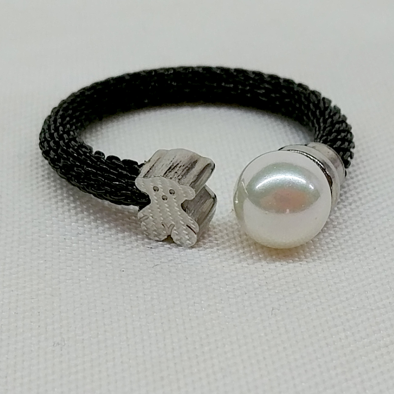Anillo de oso con cordón